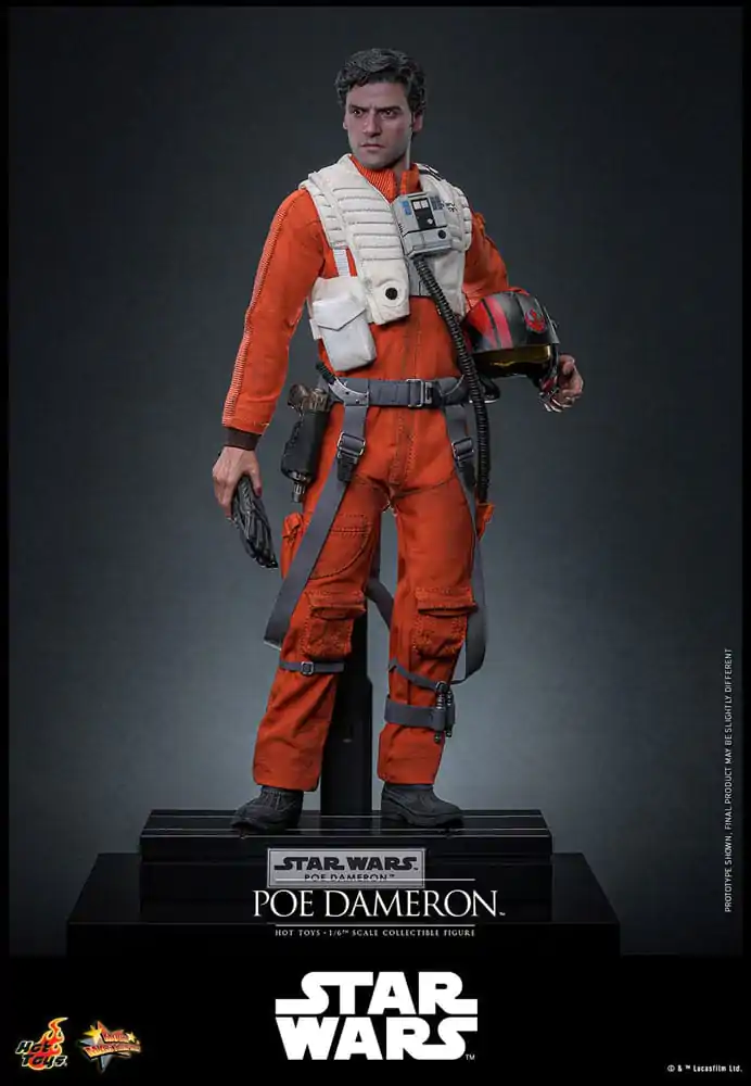 Star Wars Akčná figúrka 1/6 Poe Dameron 30 cm produktová fotografia