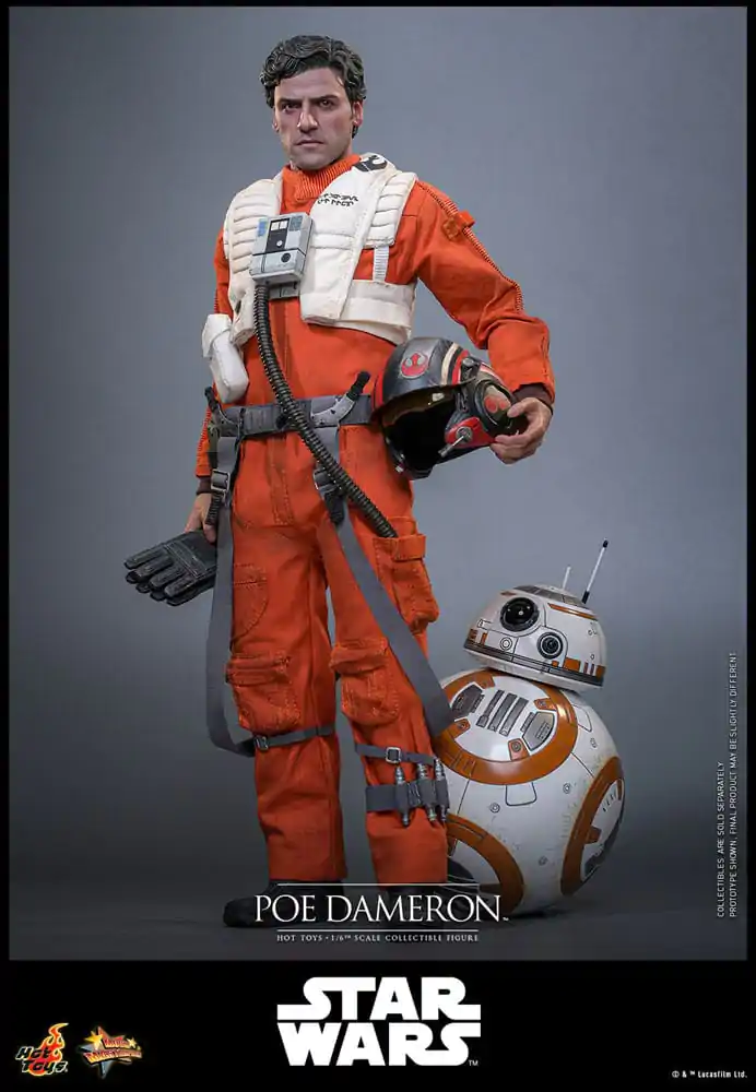 Star Wars Akčná figúrka 1/6 Poe Dameron 30 cm produktová fotografia