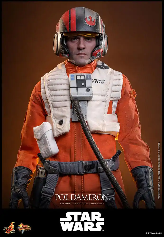 Star Wars Akčná figúrka 1/6 Poe Dameron 30 cm produktová fotografia