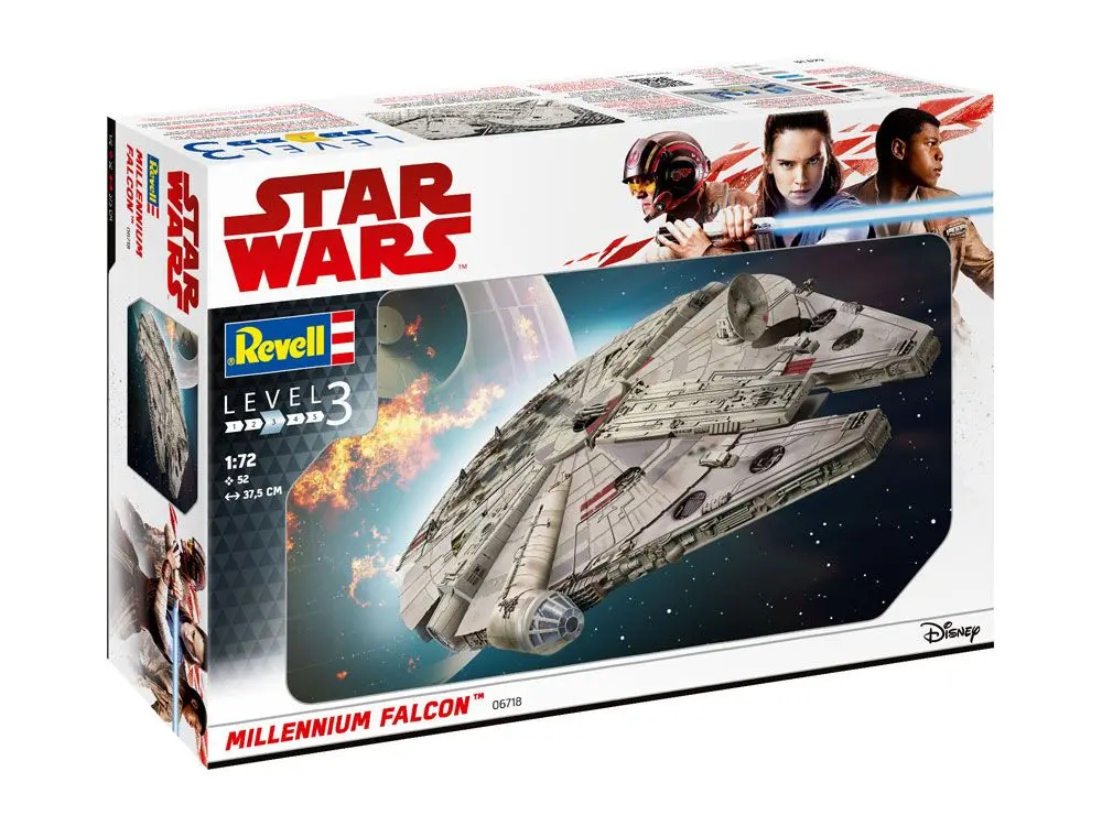 Star Wars Model Kit 1/72 Millennium Falcon 38 cm produktová fotografia