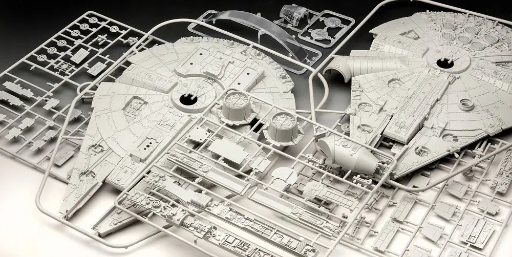 Star Wars Model Kit 1/72 Millennium Falcon 38 cm produktová fotografia