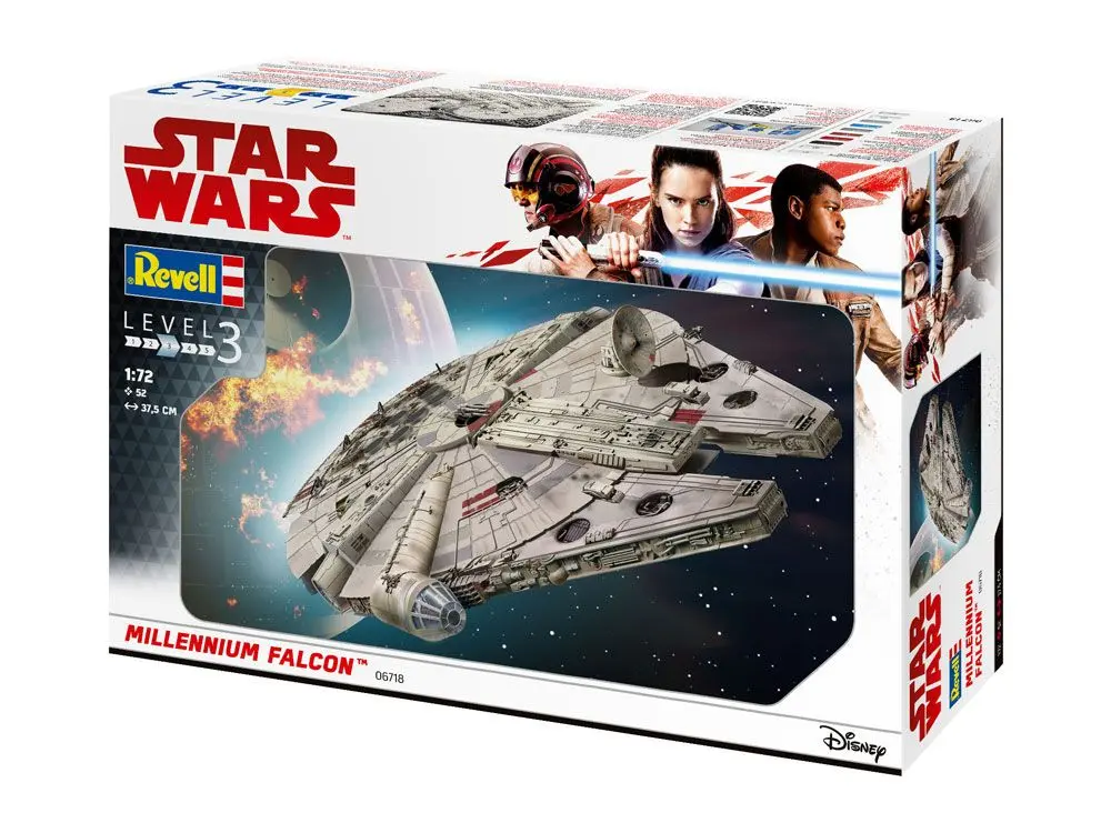 Star Wars Model Kit 1/72 Millennium Falcon 38 cm produktová fotografia