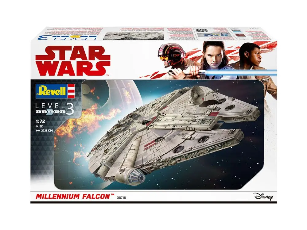 Star Wars Model Kit 1/72 Millennium Falcon 38 cm produktová fotografia