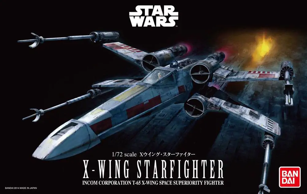 Star Wars plastový model 1/72 X-Wing Starfighter termékfotó