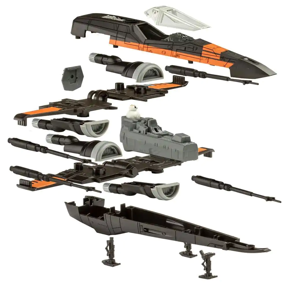 Star Wars Model Kit 1/78 Stíhačka X-Wing Poea 22 cm produktová fotografia