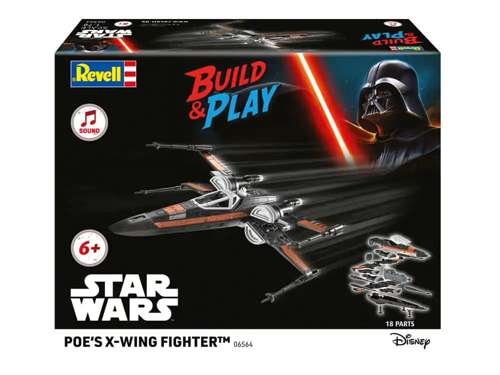 Star Wars Model Kit 1/78 Stíhačka X-Wing Poea 22 cm produktová fotografia