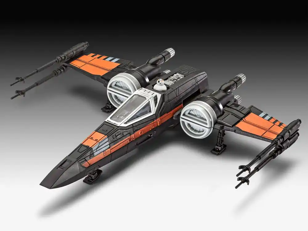 Star Wars Model Kit 1/78 Stíhačka X-Wing Poea 22 cm produktová fotografia