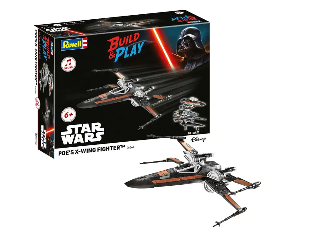 Star Wars Model Kit 1/78 Stíhačka X-Wing Poea 22 cm produktová fotografia