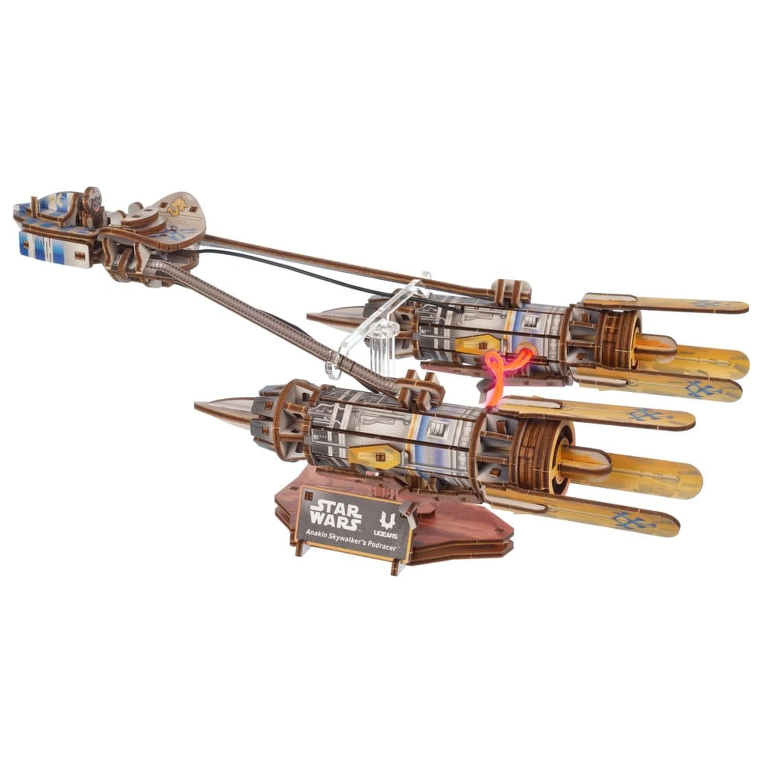 Star Wars 3D Drevené Puzzle Anakin Skywalker's Podracer produktová fotografia