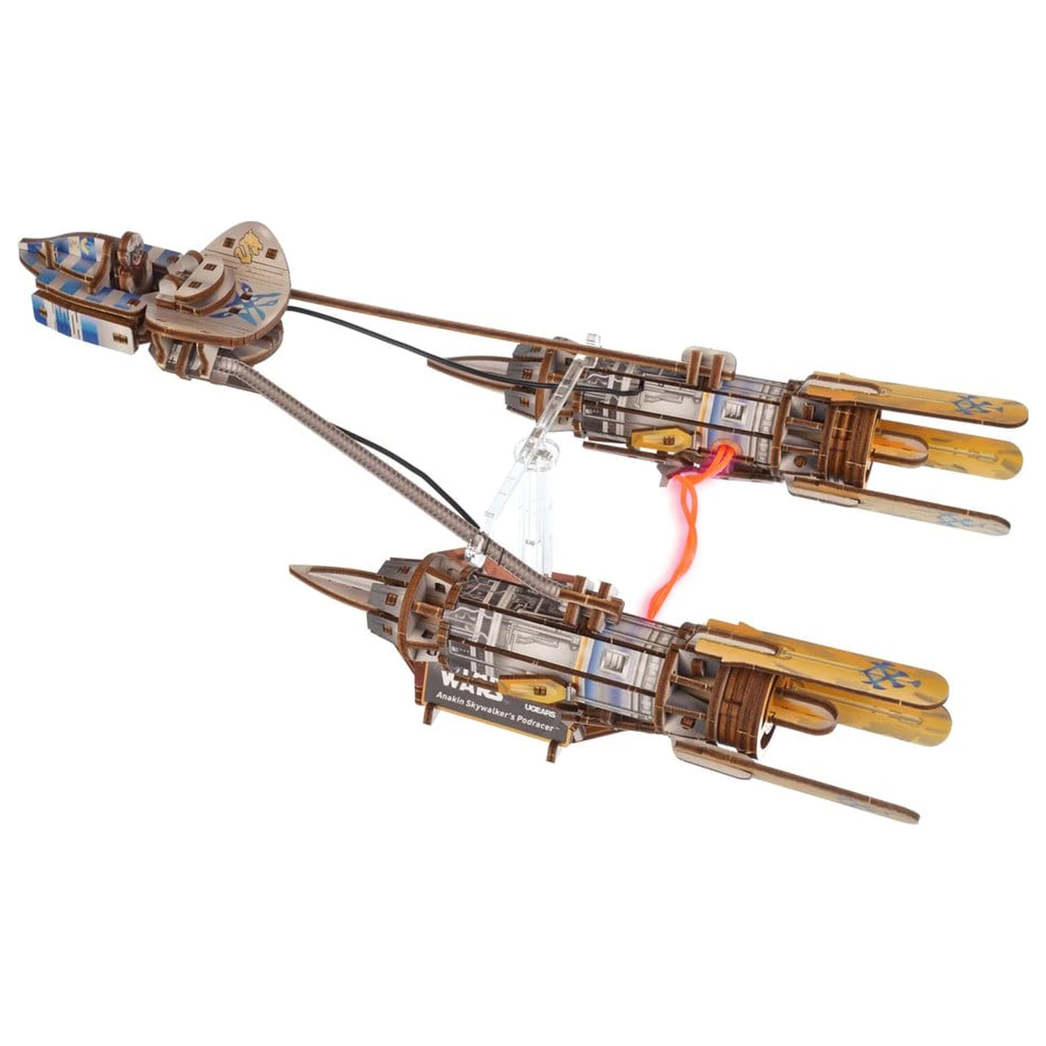 Star Wars 3D Drevené Puzzle Anakin Skywalker's Podracer produktová fotografia