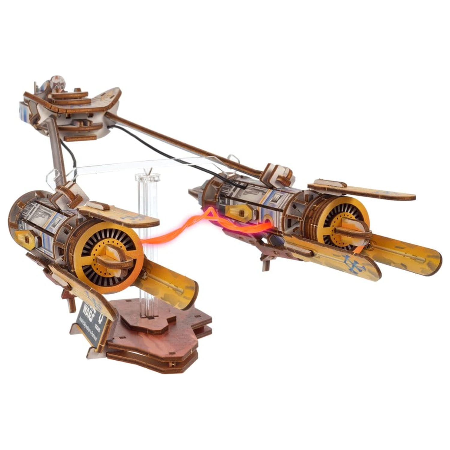 Star Wars 3D Drevené Puzzle Anakin Skywalker's Podracer produktová fotografia