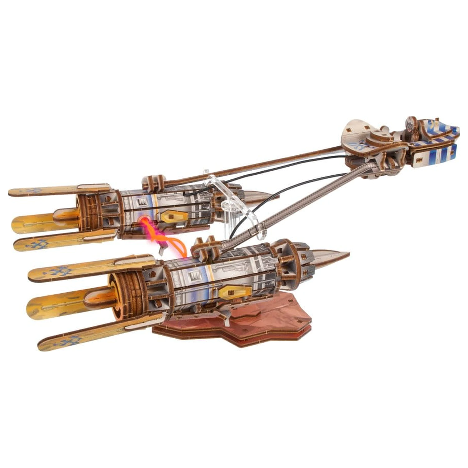 Star Wars 3D Drevené Puzzle Anakin Skywalker's Podracer produktová fotografia