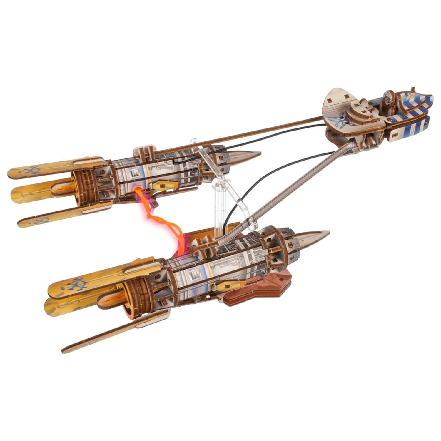 Star Wars 3D Drevené Puzzle Anakin Skywalker's Podracer produktová fotografia