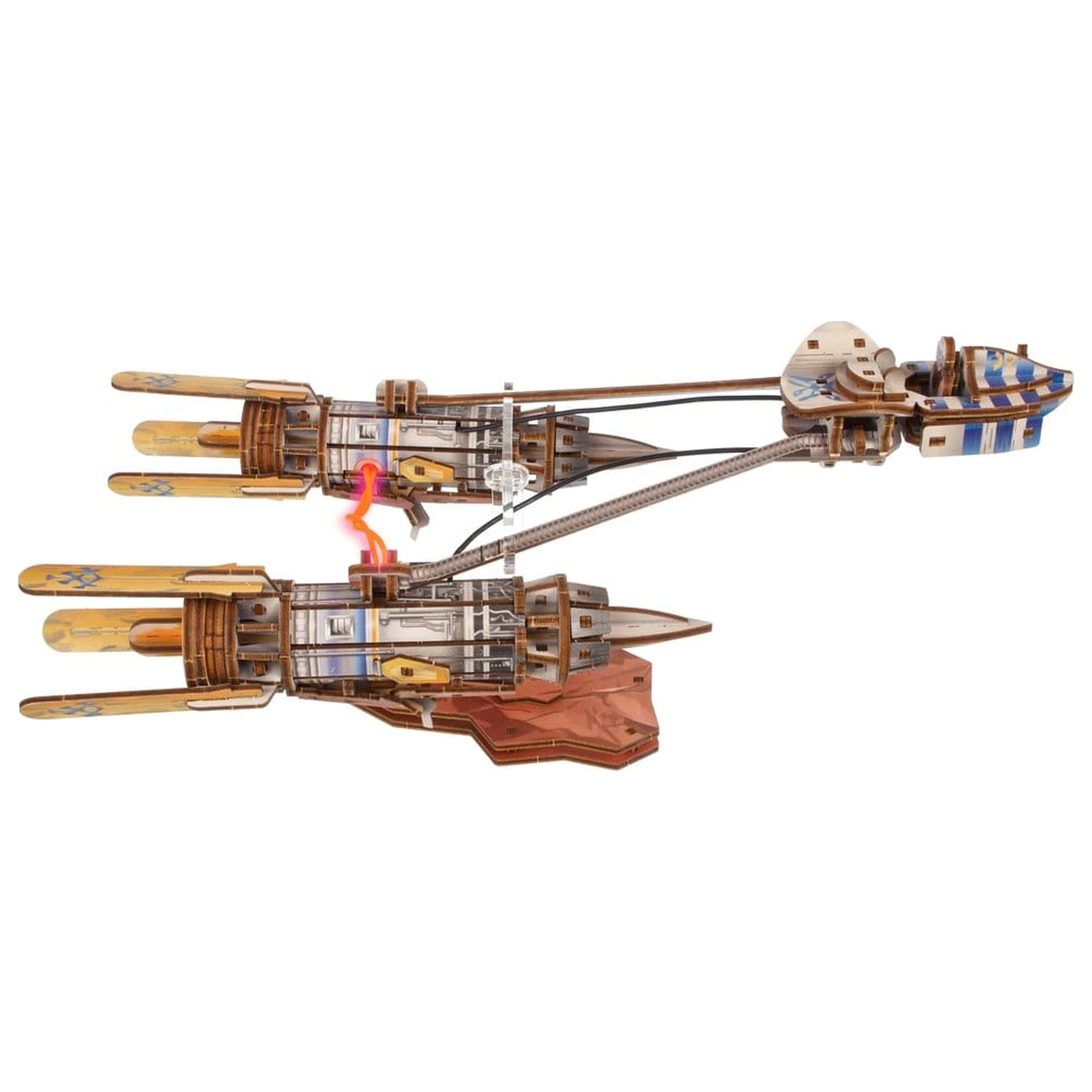 Star Wars 3D Drevené Puzzle Anakin Skywalker's Podracer produktová fotografia