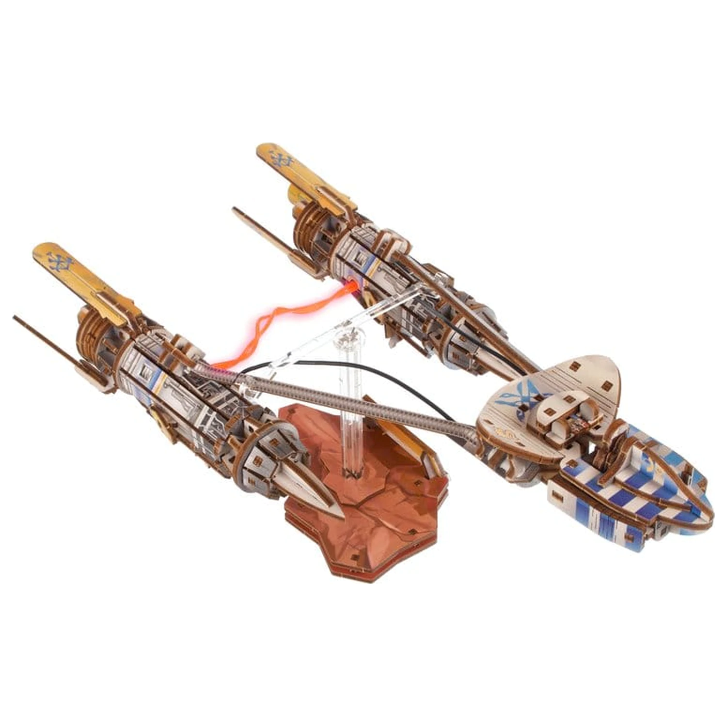 Star Wars 3D Drevené Puzzle Anakin Skywalker's Podracer produktová fotografia