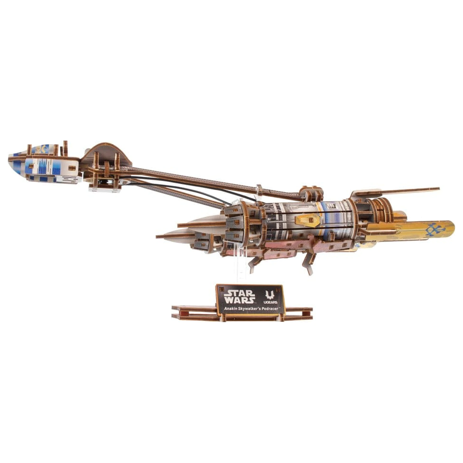 Star Wars 3D Drevené Puzzle Anakin Skywalker's Podracer produktová fotografia