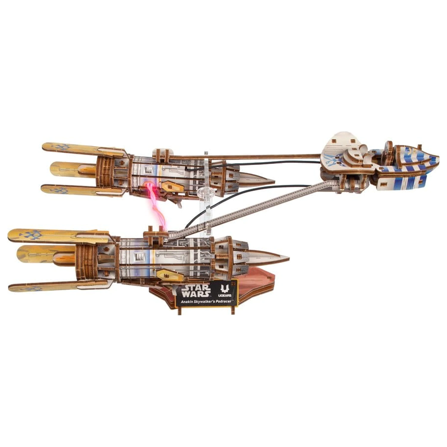 Star Wars 3D Drevené Puzzle Anakin Skywalker's Podracer produktová fotografia