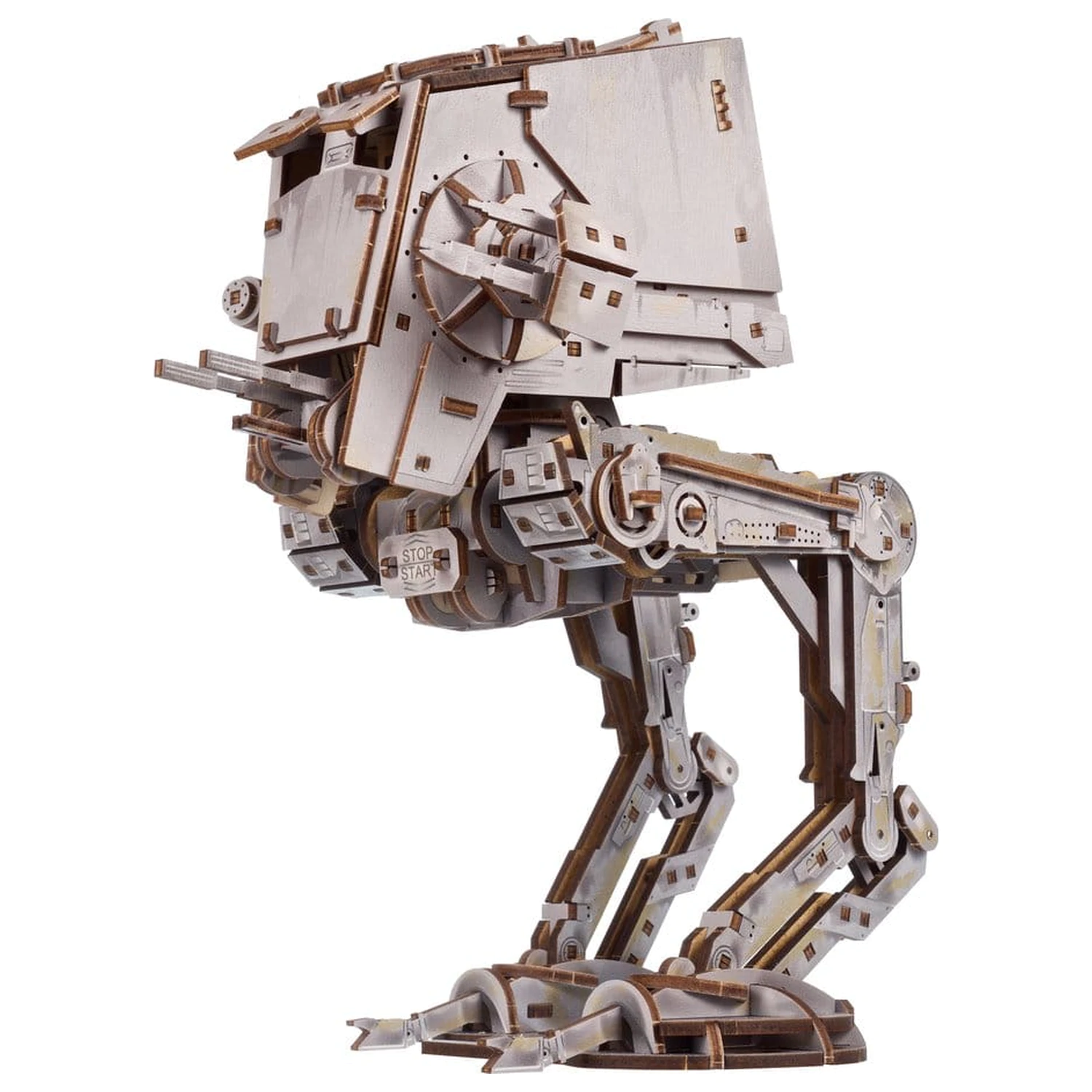 Star Wars 3D Drevené Puzzle AT-ST Walker produktová fotografia