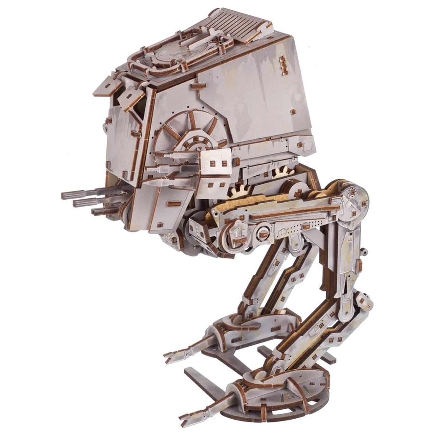 Star Wars 3D Drevené Puzzle AT-ST Walker produktová fotografia