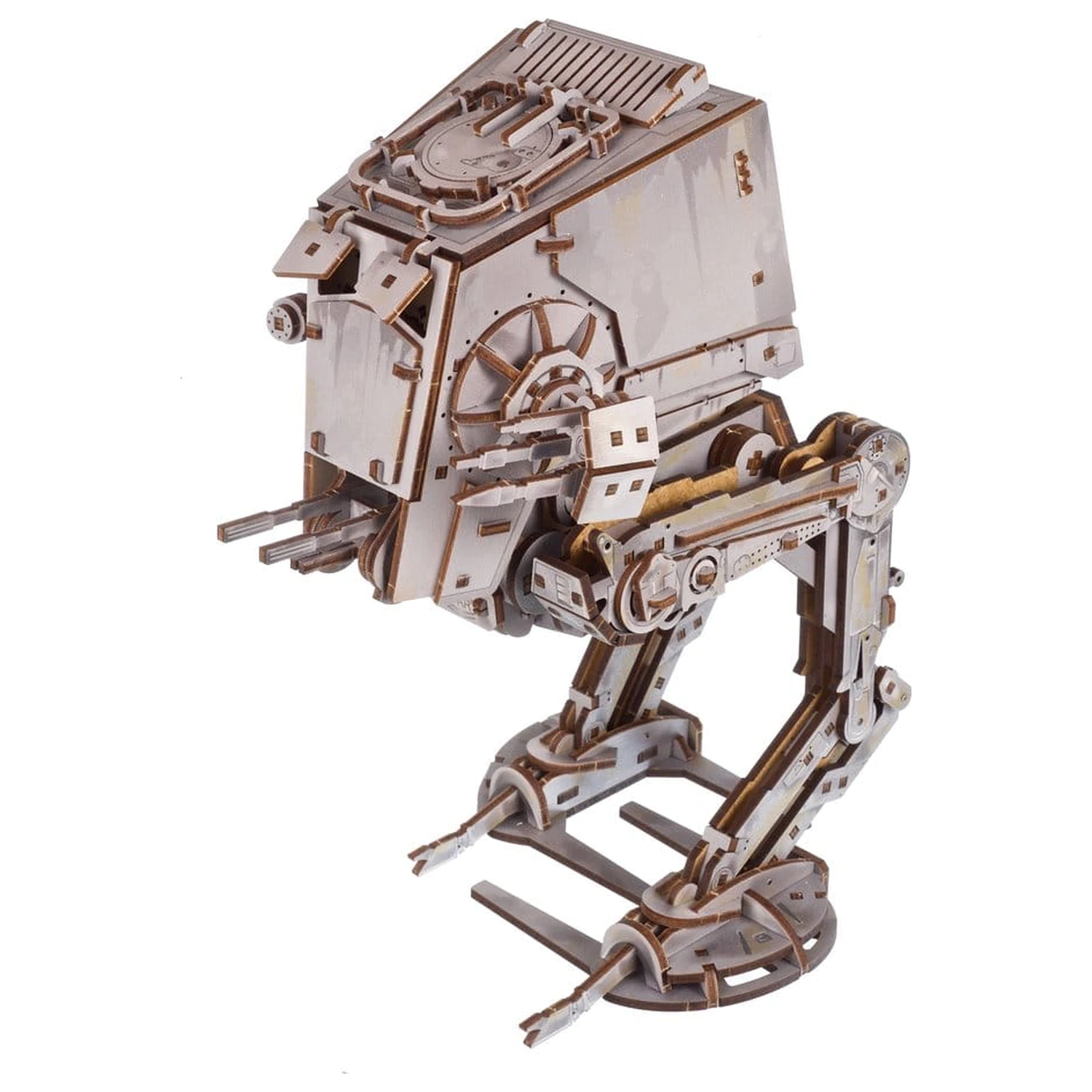 Star Wars 3D Drevené Puzzle AT-ST Walker produktová fotografia