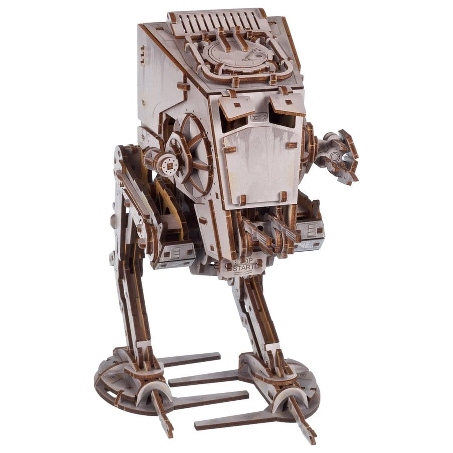 Star Wars 3D Drevené Puzzle AT-ST Walker produktová fotografia