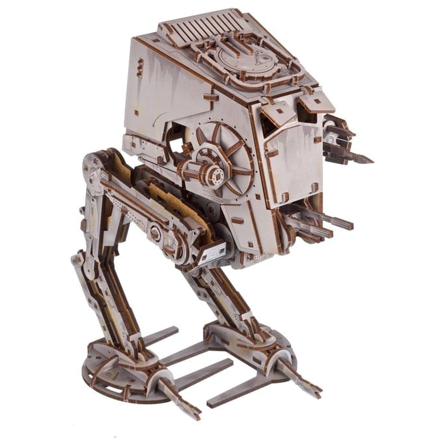 Star Wars 3D Drevené Puzzle AT-ST Walker produktová fotografia