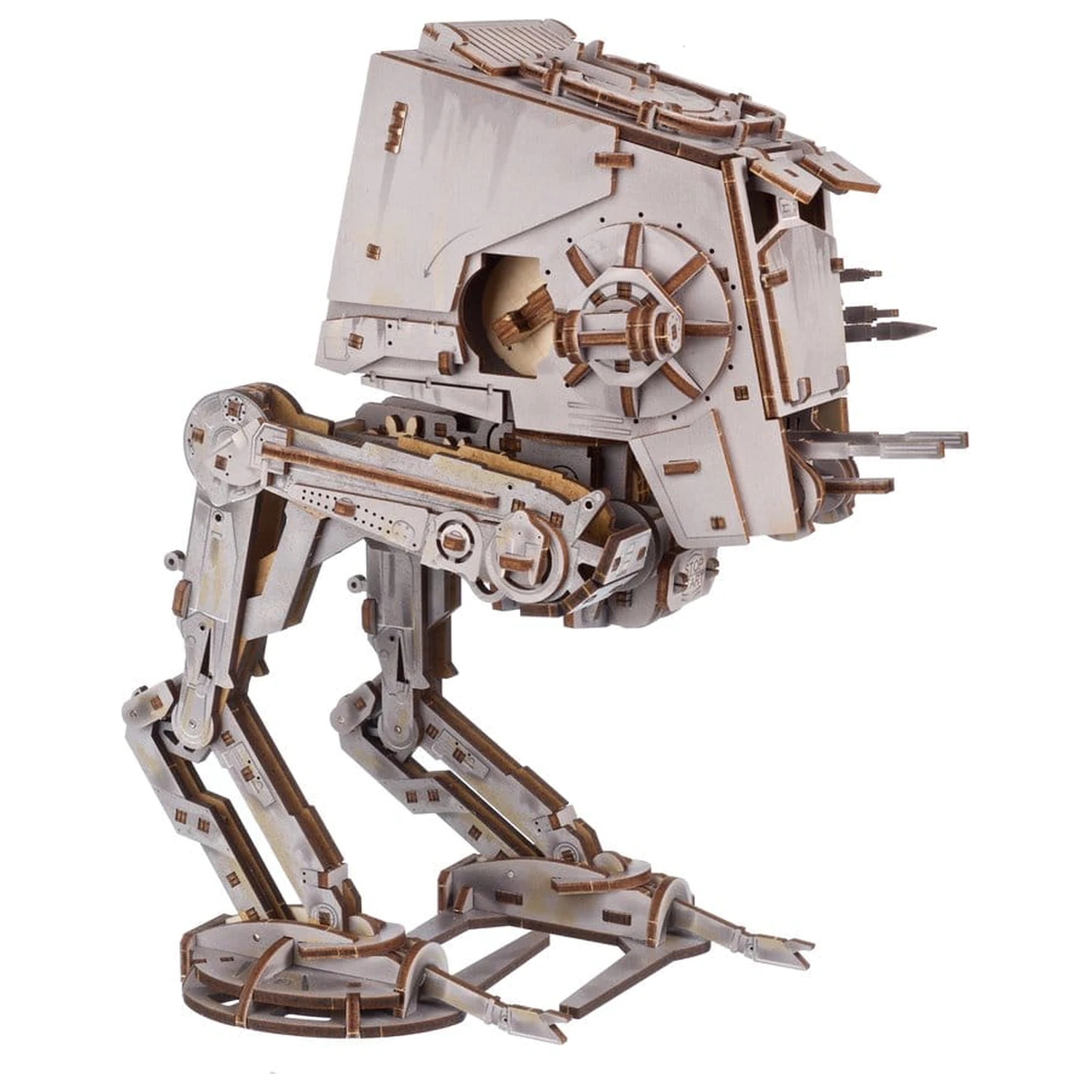 Star Wars 3D Drevené Puzzle AT-ST Walker produktová fotografia