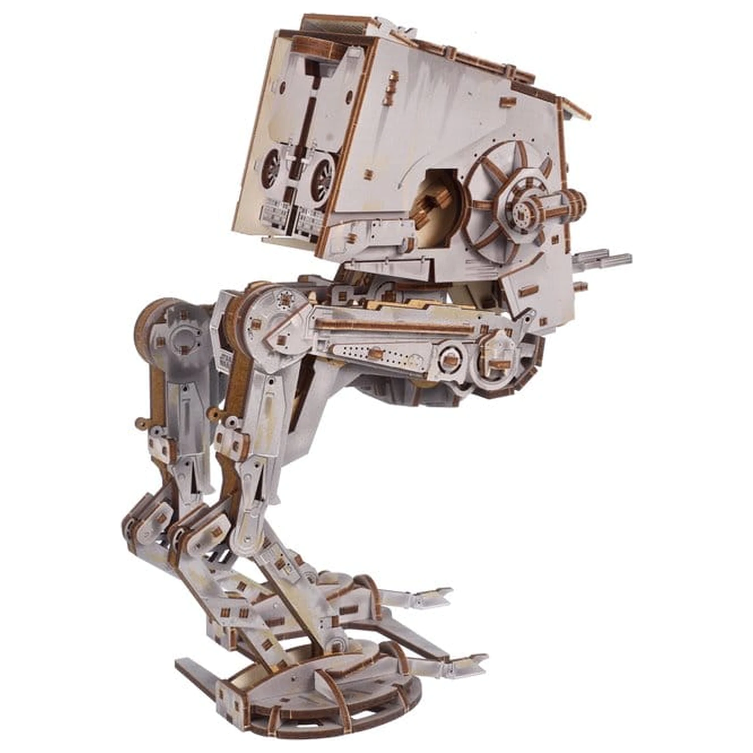 Star Wars 3D Drevené Puzzle AT-ST Walker produktová fotografia