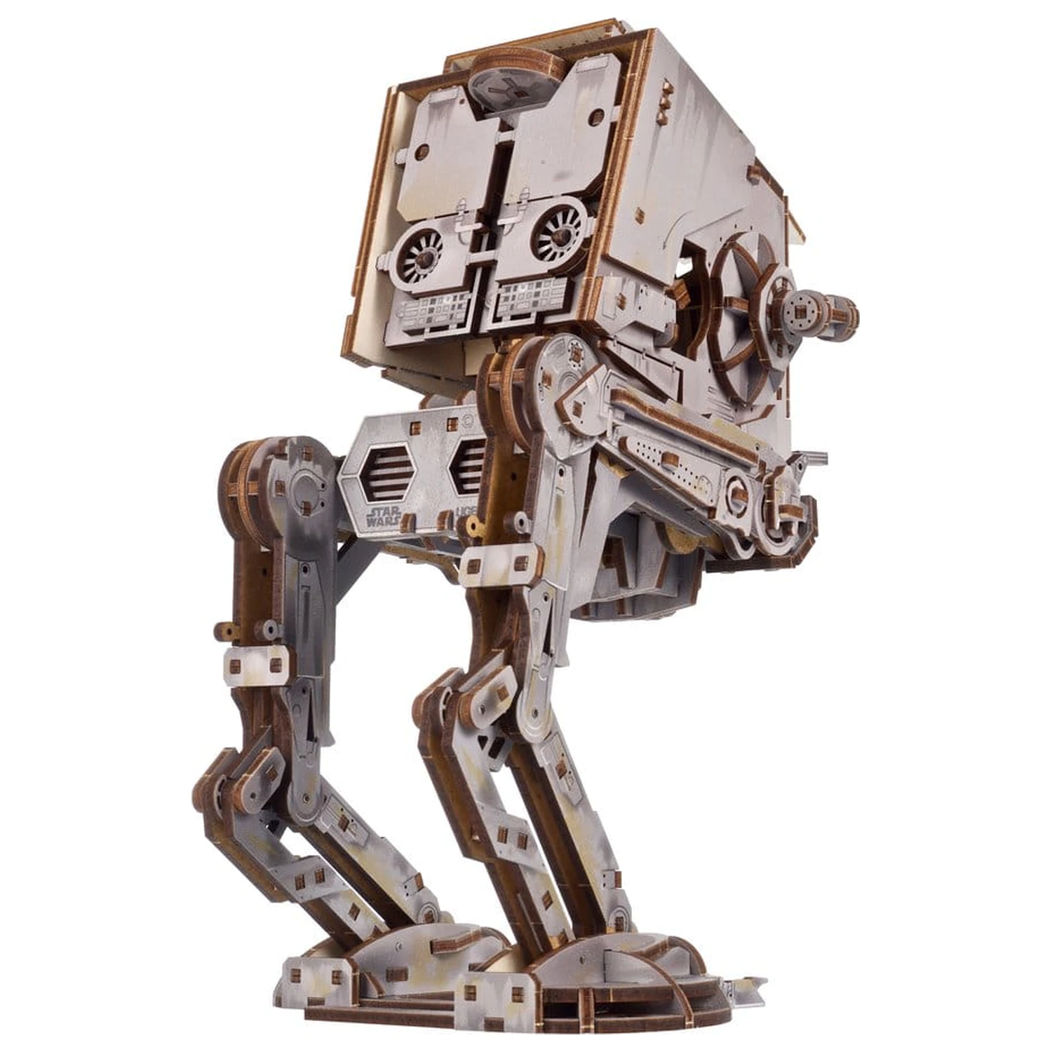 Star Wars 3D Drevené Puzzle AT-ST Walker produktová fotografia