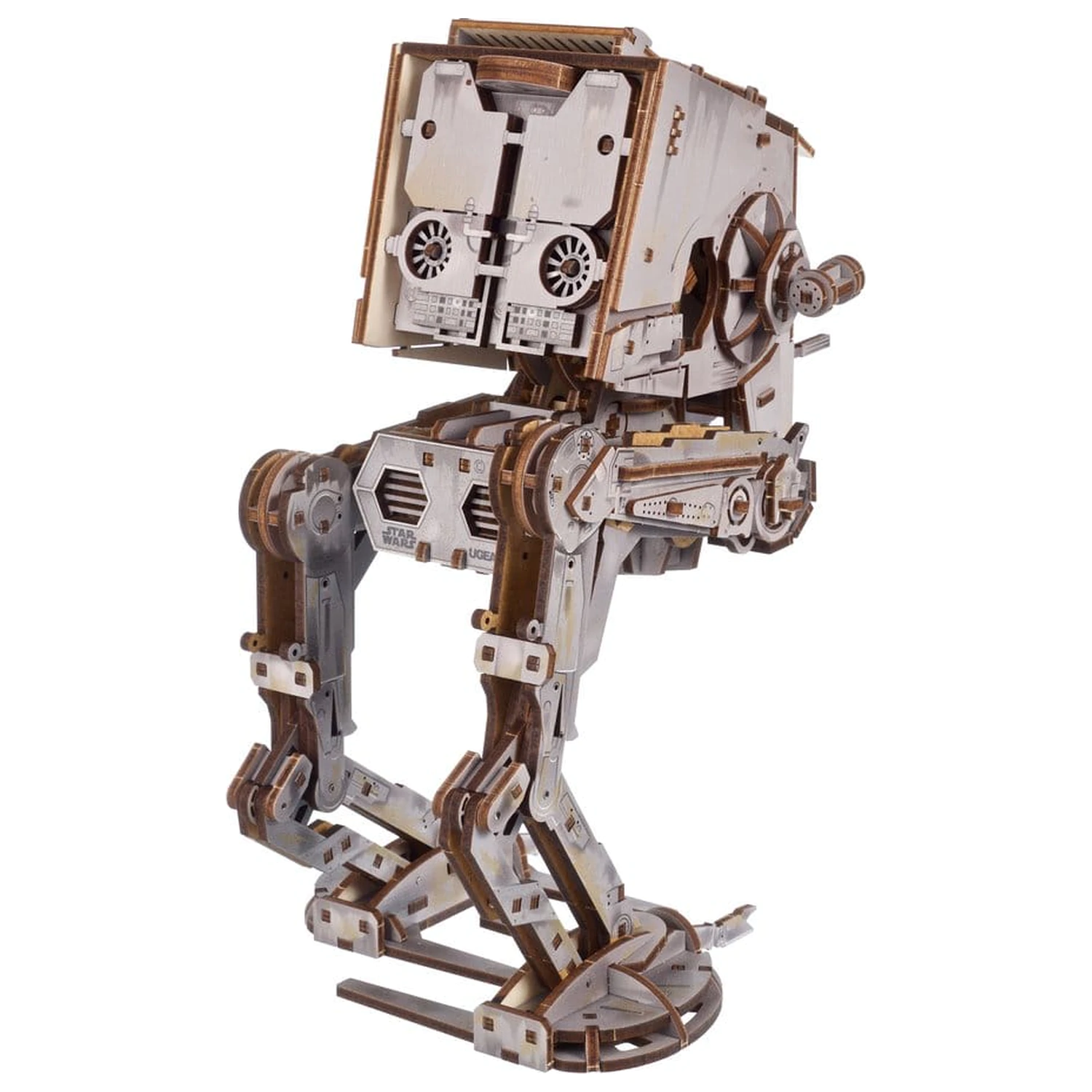 Star Wars 3D Drevené Puzzle AT-ST Walker produktová fotografia