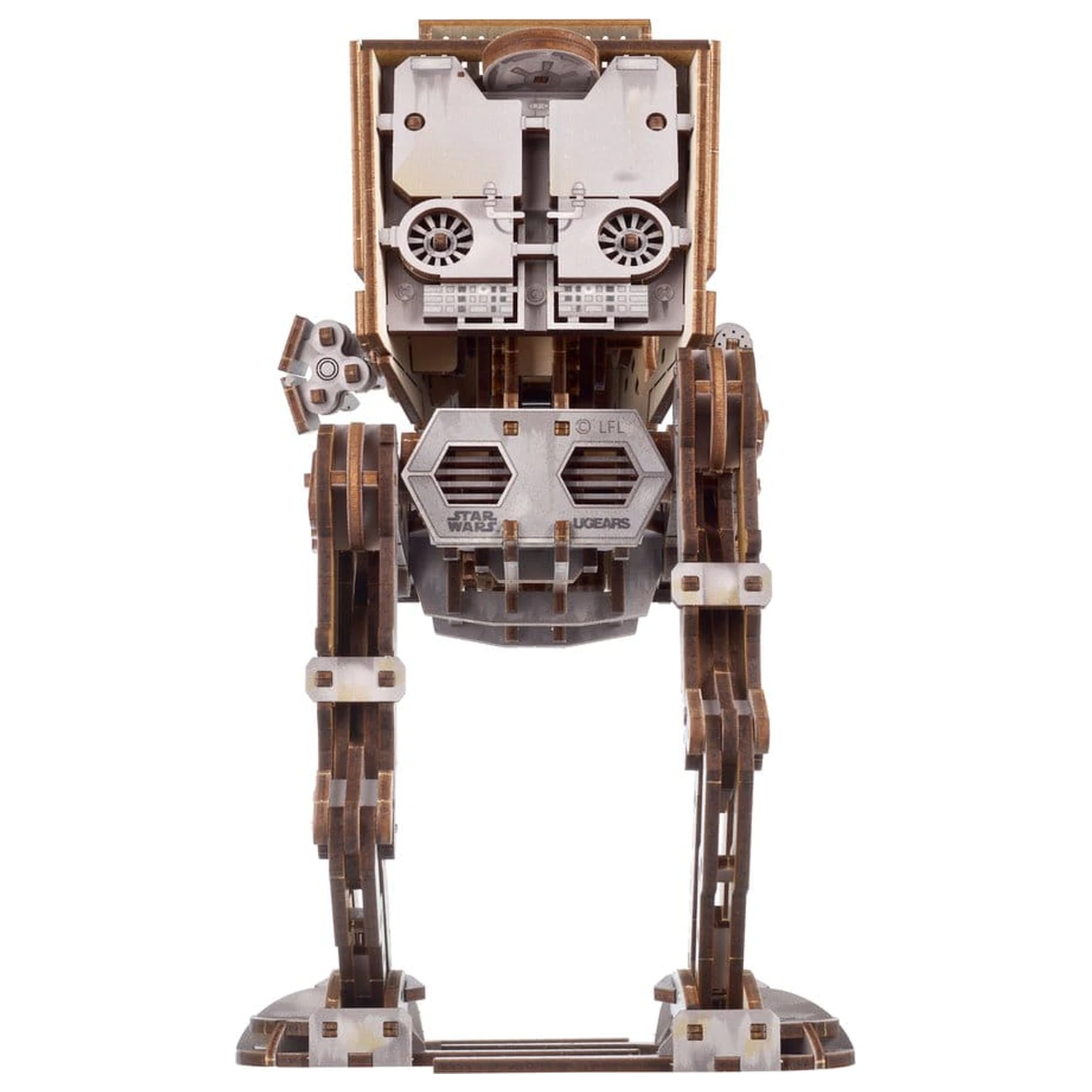 Star Wars 3D Drevené Puzzle AT-ST Walker produktová fotografia