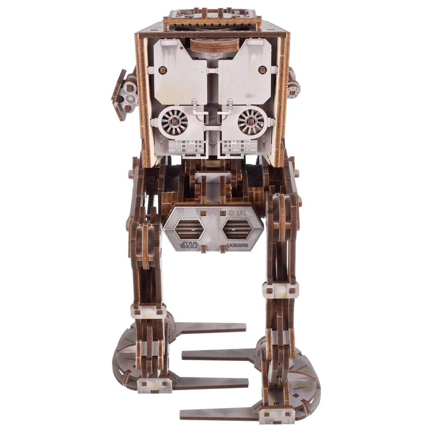 Star Wars 3D Drevené Puzzle AT-ST Walker produktová fotografia