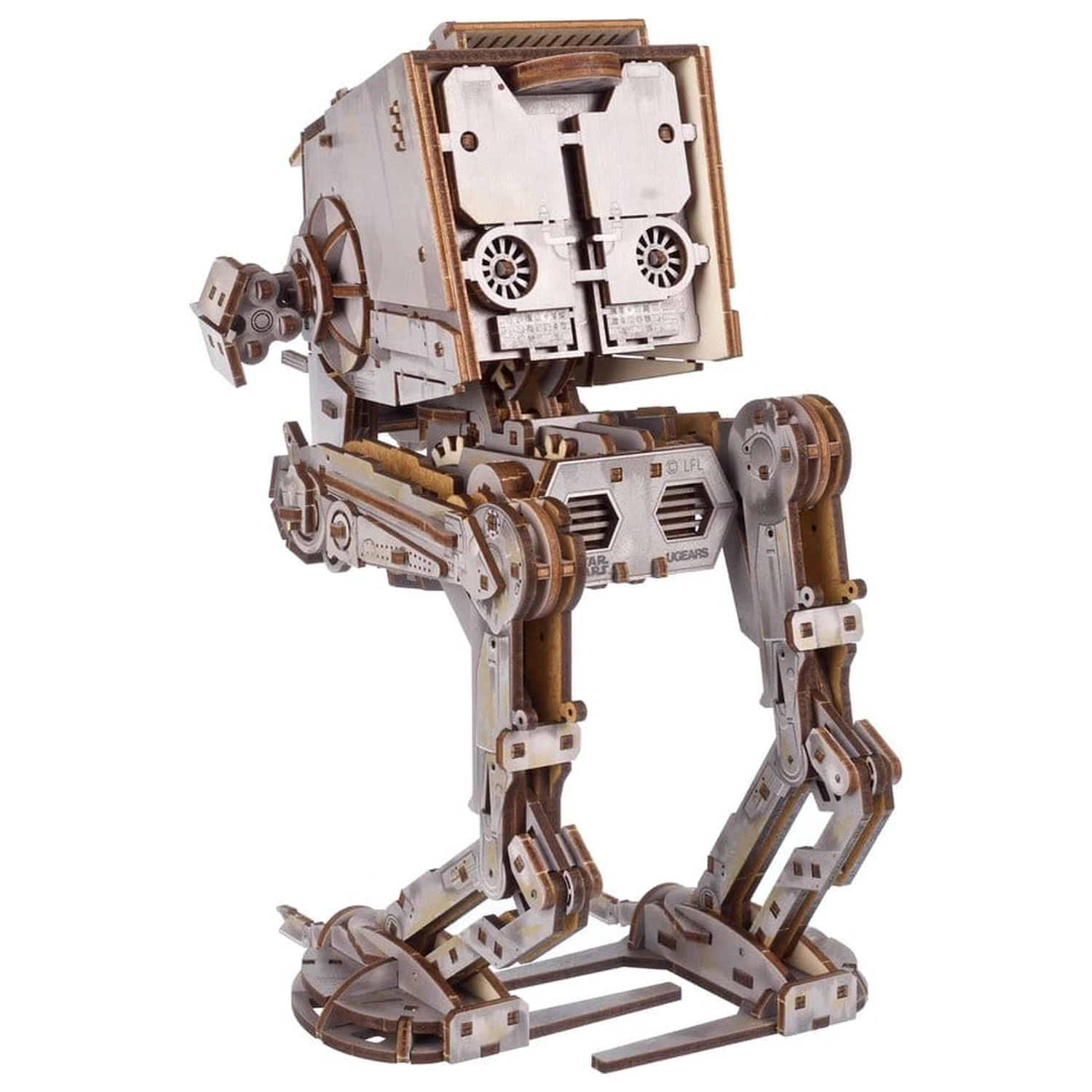 Star Wars 3D Drevené Puzzle AT-ST Walker produktová fotografia