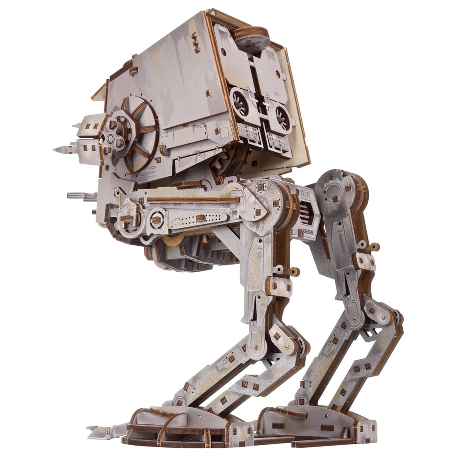 Star Wars 3D Drevené Puzzle AT-ST Walker produktová fotografia