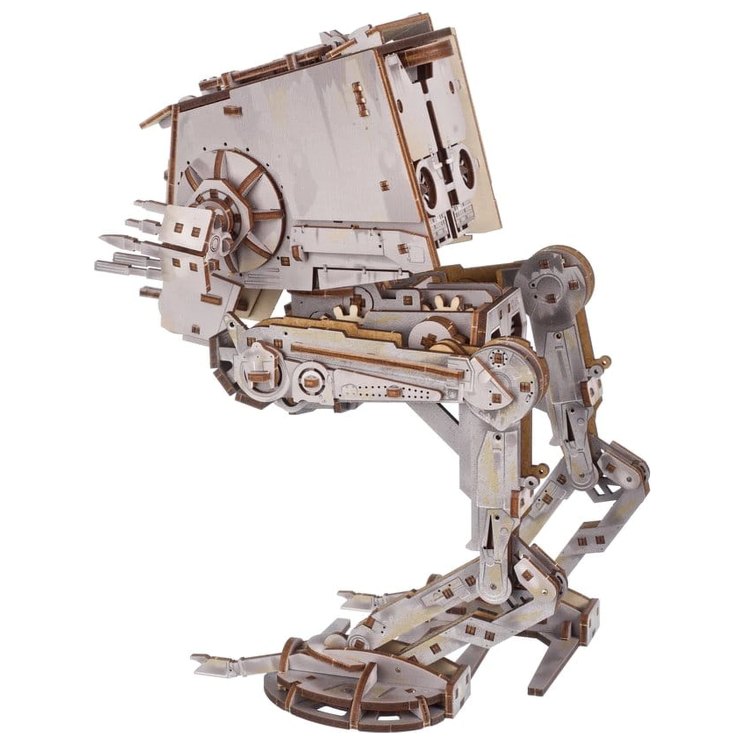 Star Wars 3D Drevené Puzzle AT-ST Walker produktová fotografia