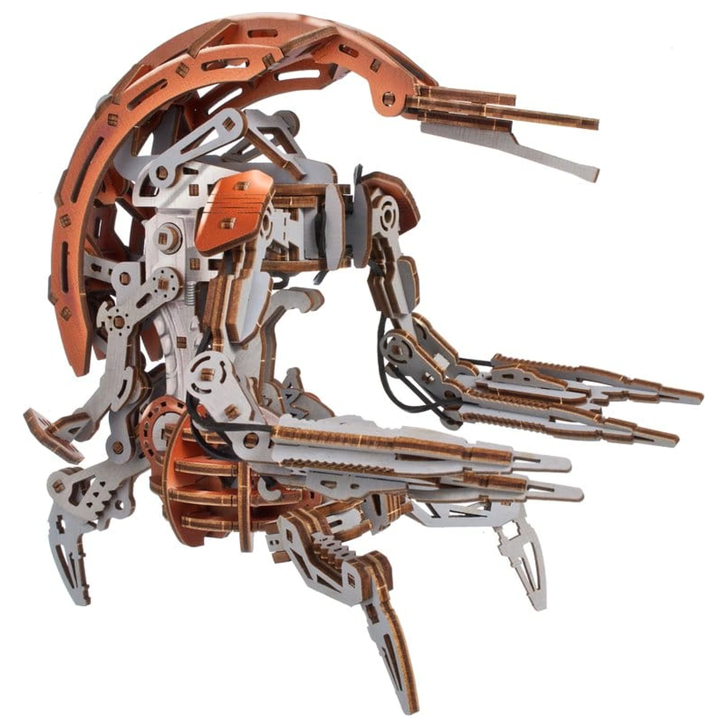 Star Wars 3D Drevené puzzle Droideka produktová fotografia