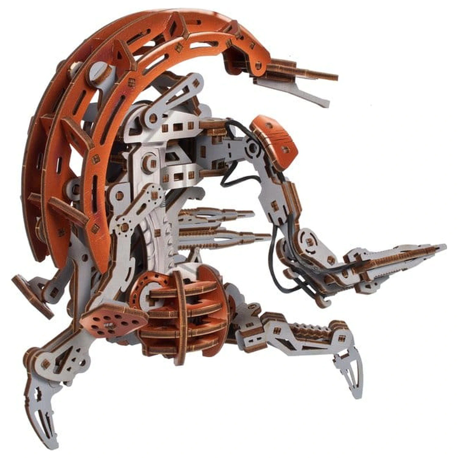 Star Wars 3D Drevené puzzle Droideka produktová fotografia