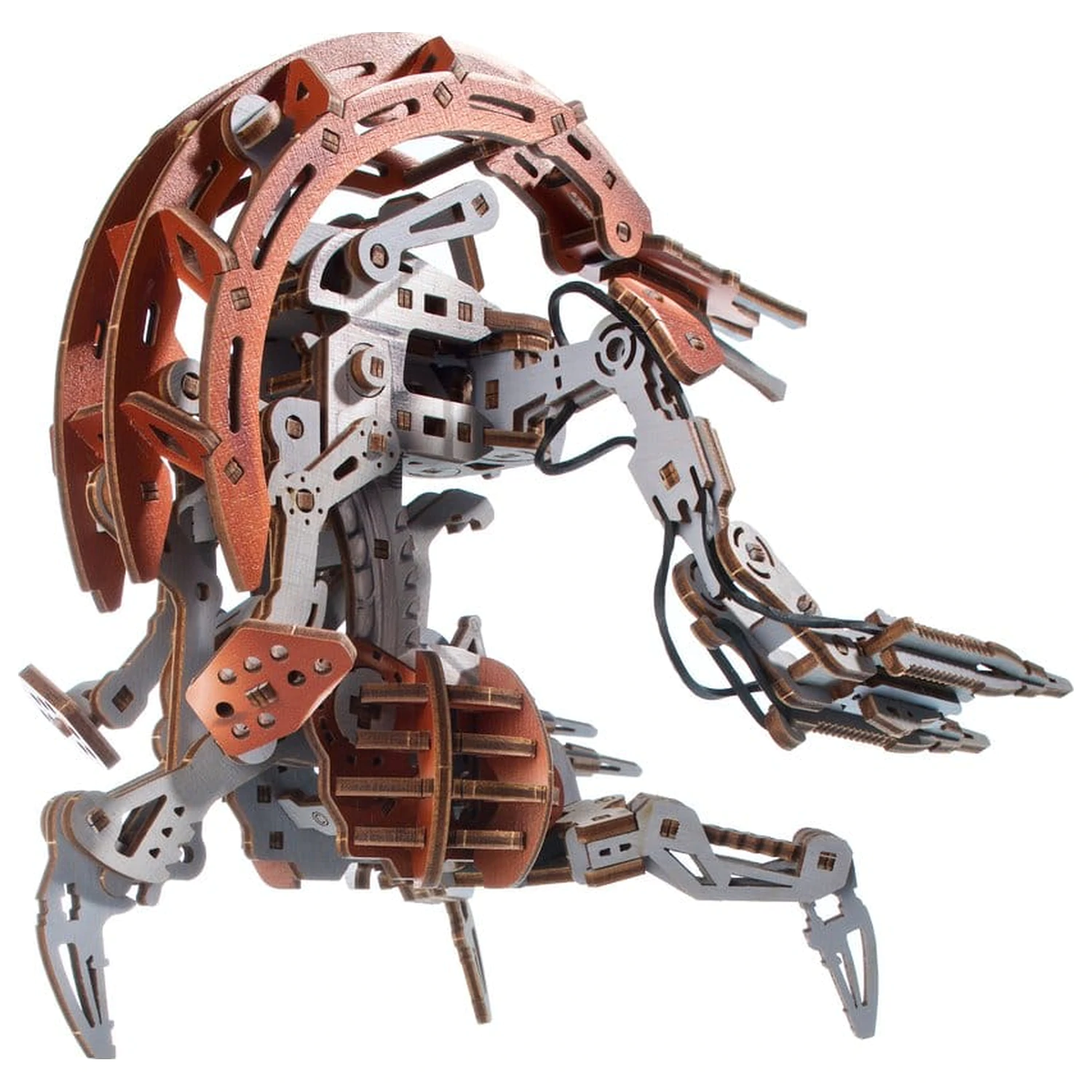 Star Wars 3D Drevené puzzle Droideka produktová fotografia