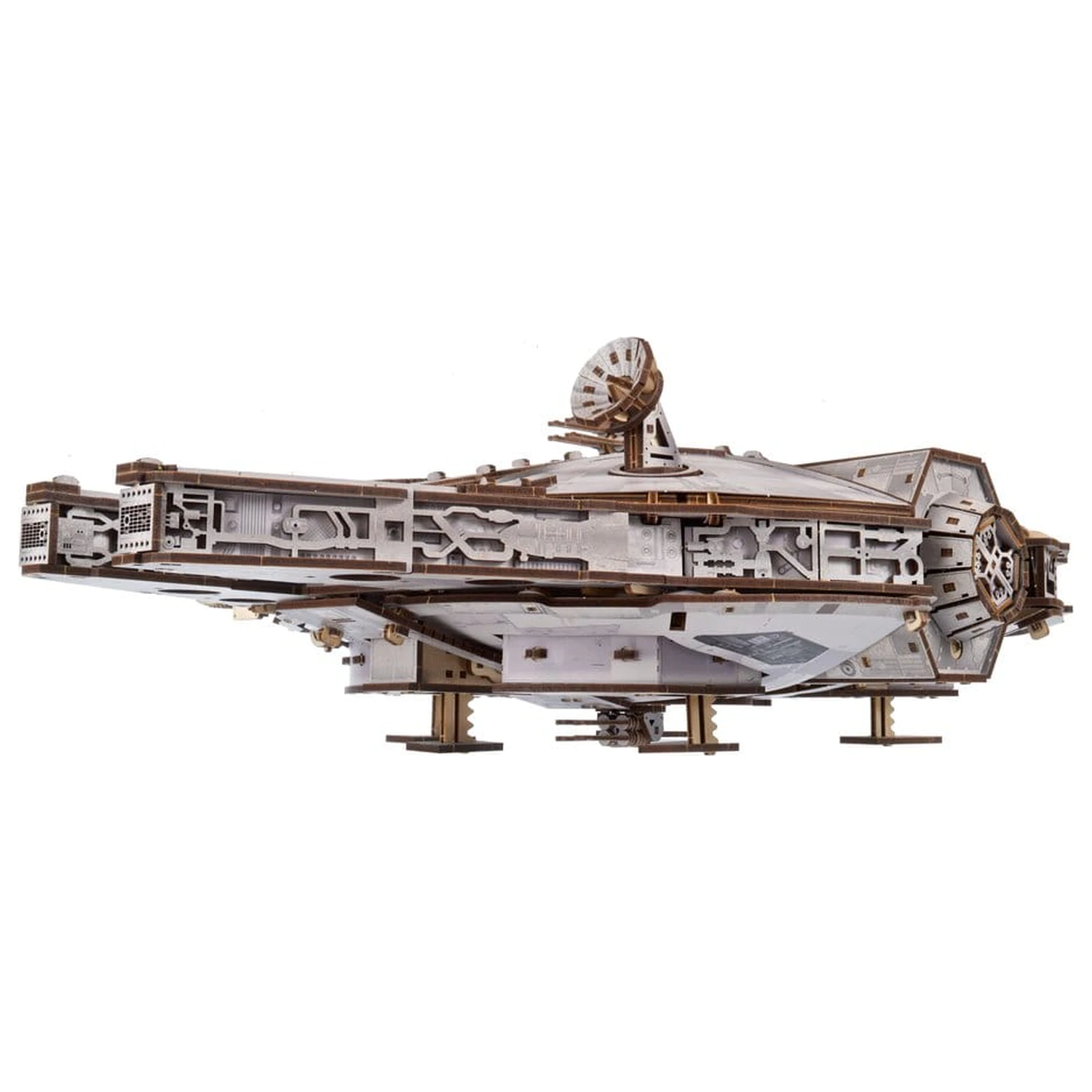 Star Wars 3D Drevené Puzzle Millennium Falcon produktová fotografia