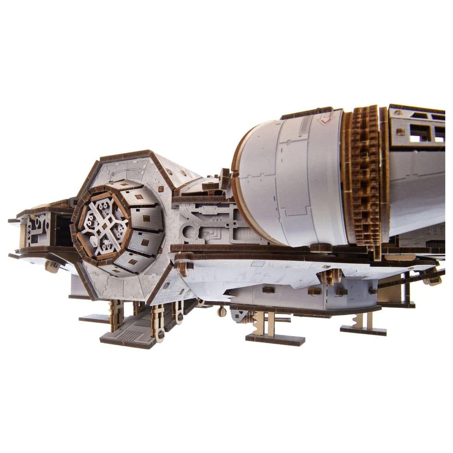 Star Wars 3D Drevené Puzzle Millennium Falcon produktová fotografia