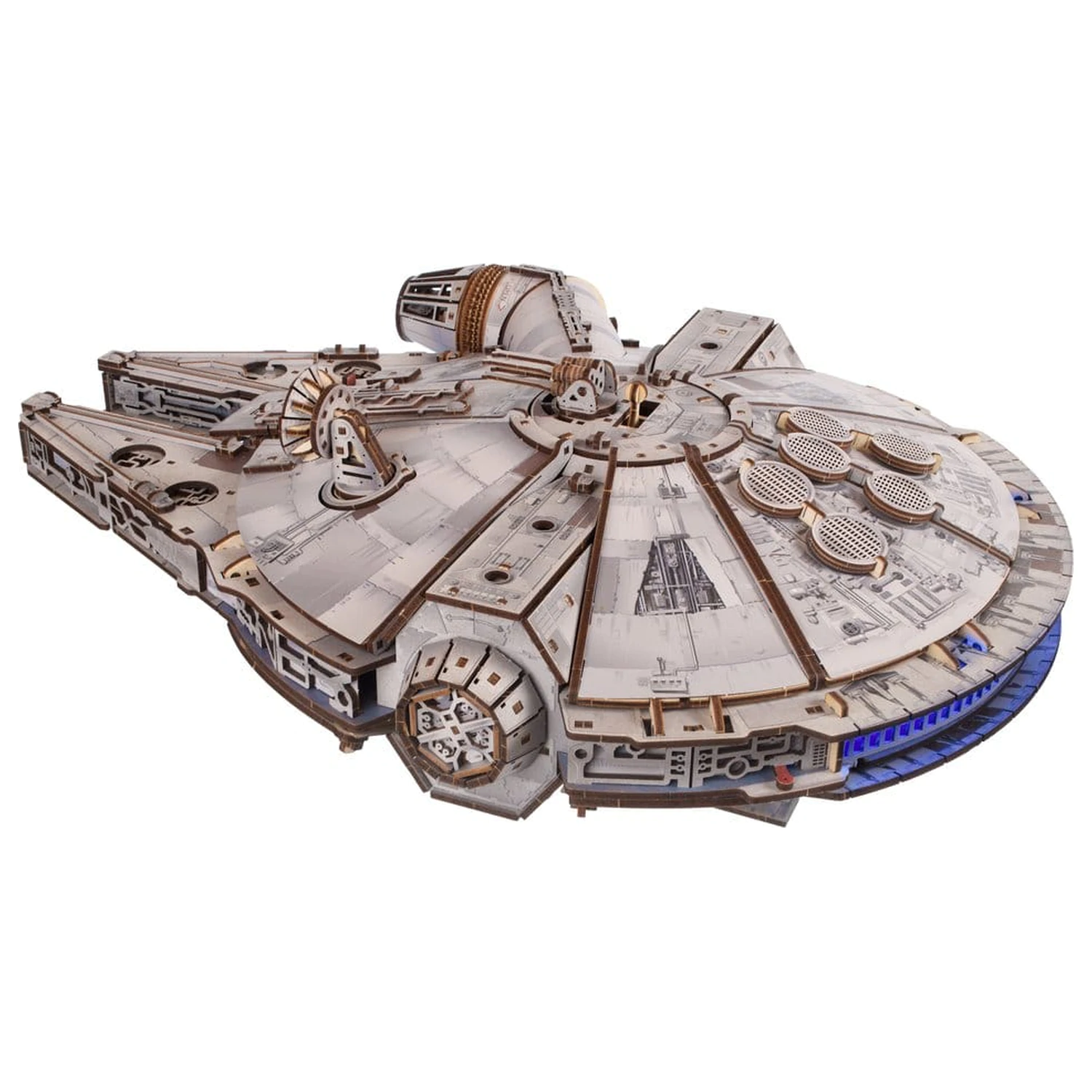 Star Wars 3D Drevené Puzzle Millennium Falcon produktová fotografia