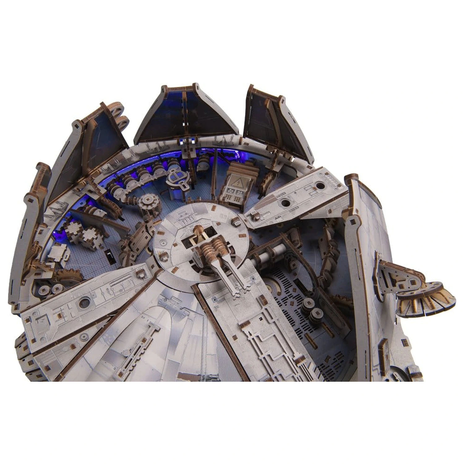 Star Wars 3D Drevené Puzzle Millennium Falcon produktová fotografia