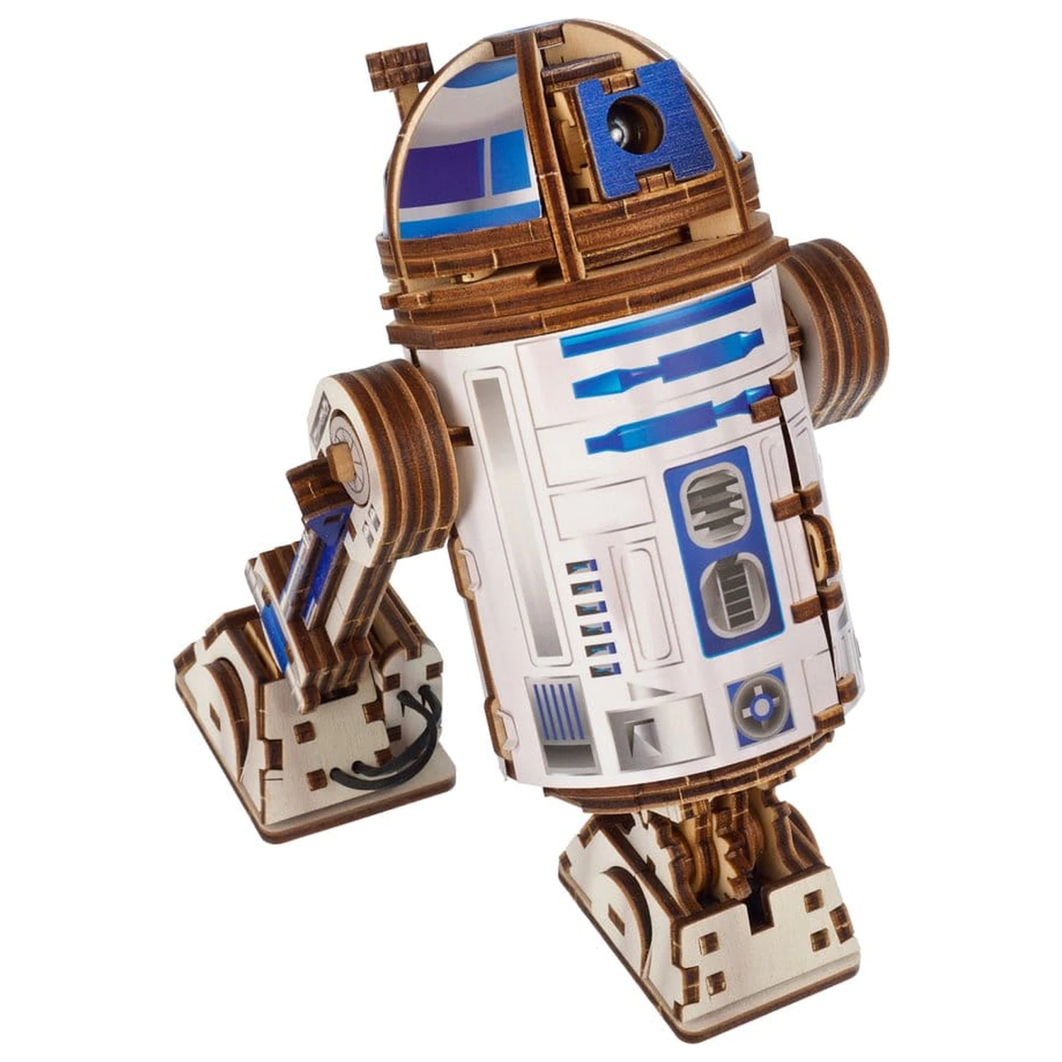 Star Wars 3D Drevené puzzle R2-D2 produktová fotografia
