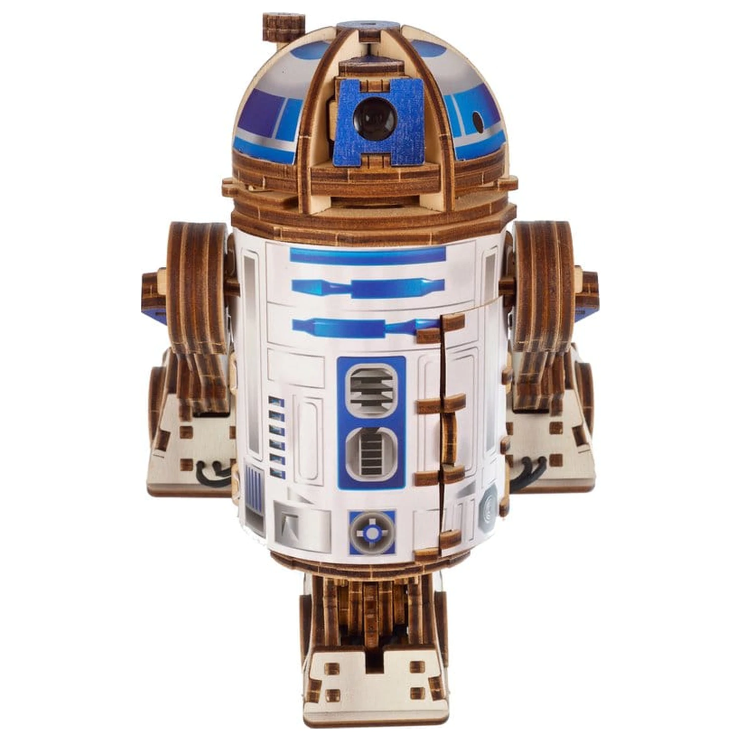 Star Wars 3D Drevené puzzle R2-D2 produktová fotografia