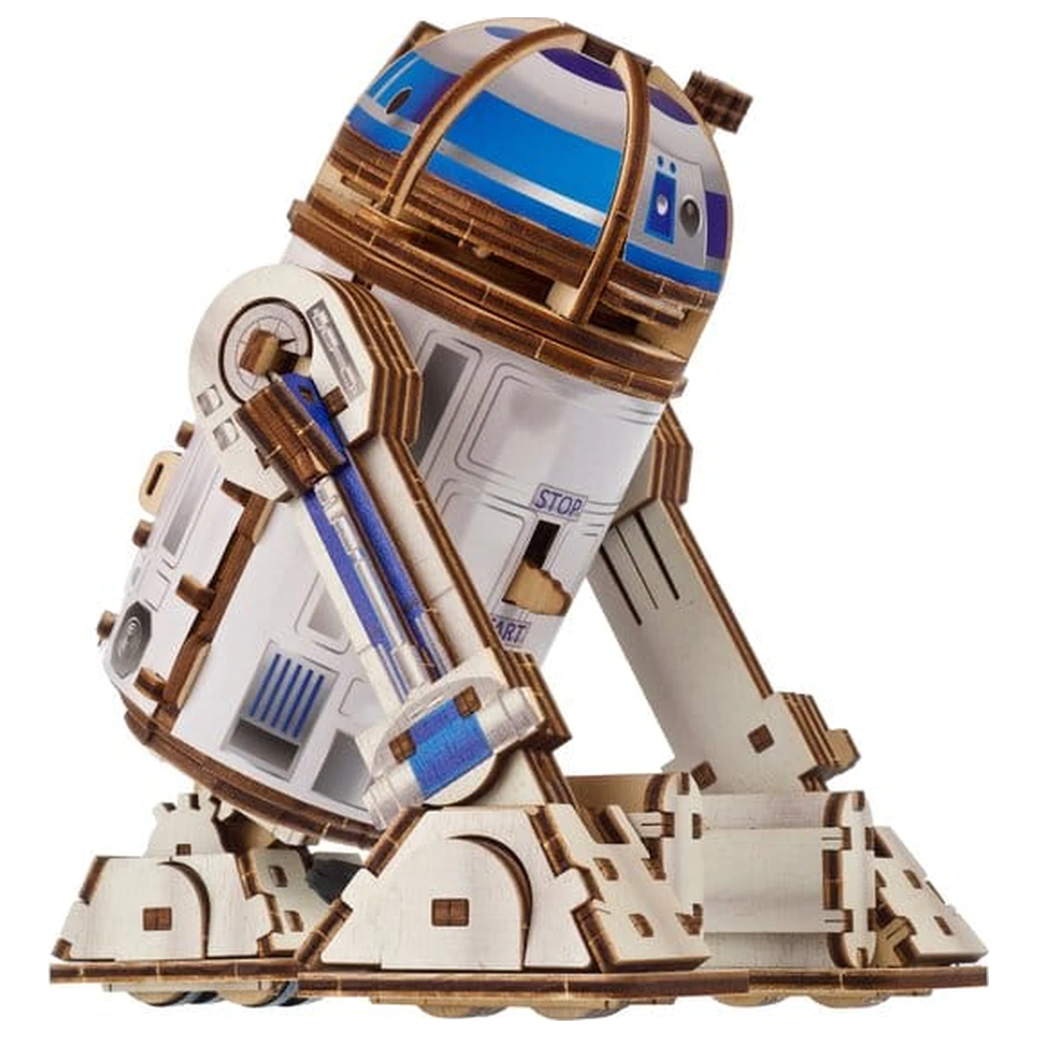 Star Wars 3D Drevené puzzle R2-D2 produktová fotografia
