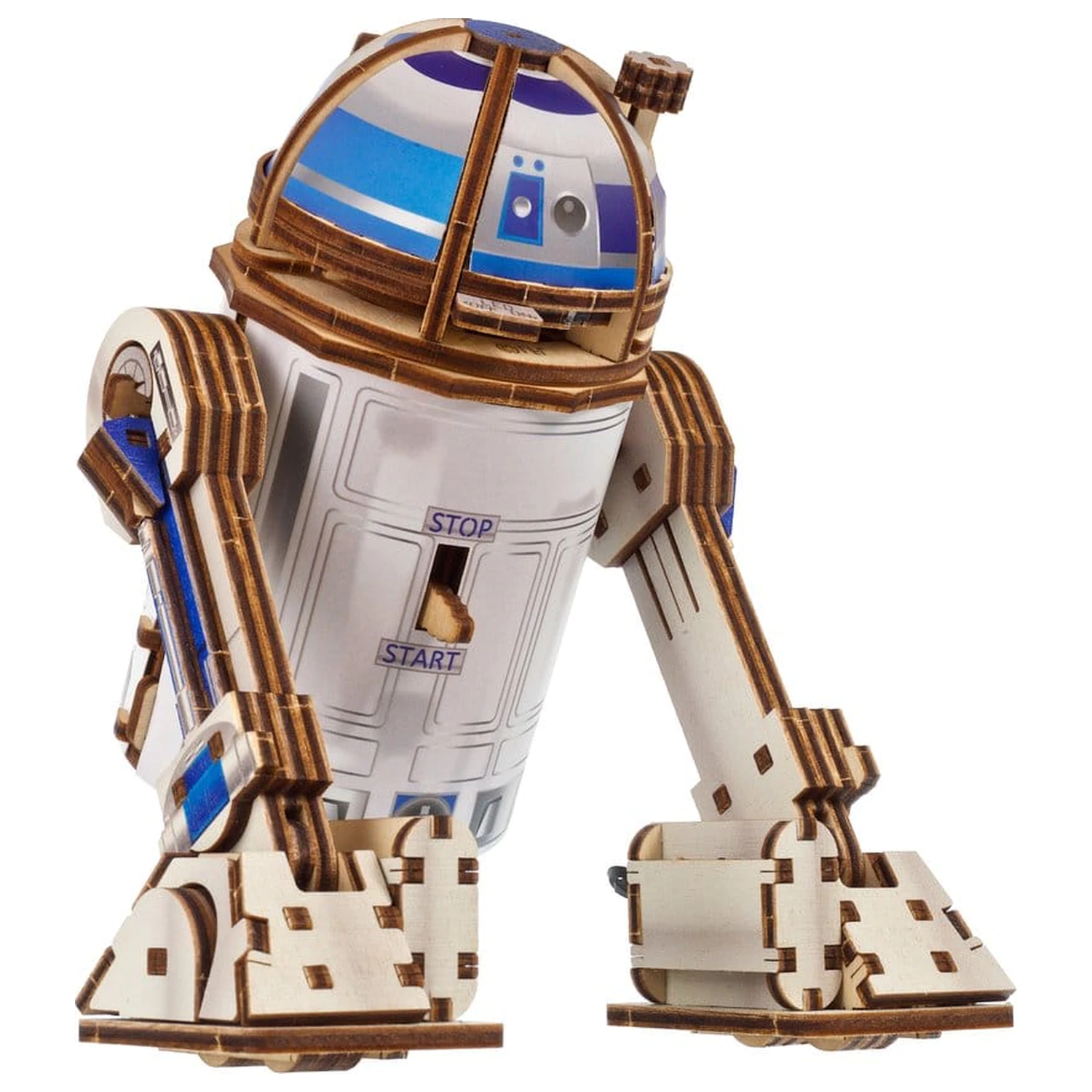 Star Wars 3D Drevené puzzle R2-D2 produktová fotografia