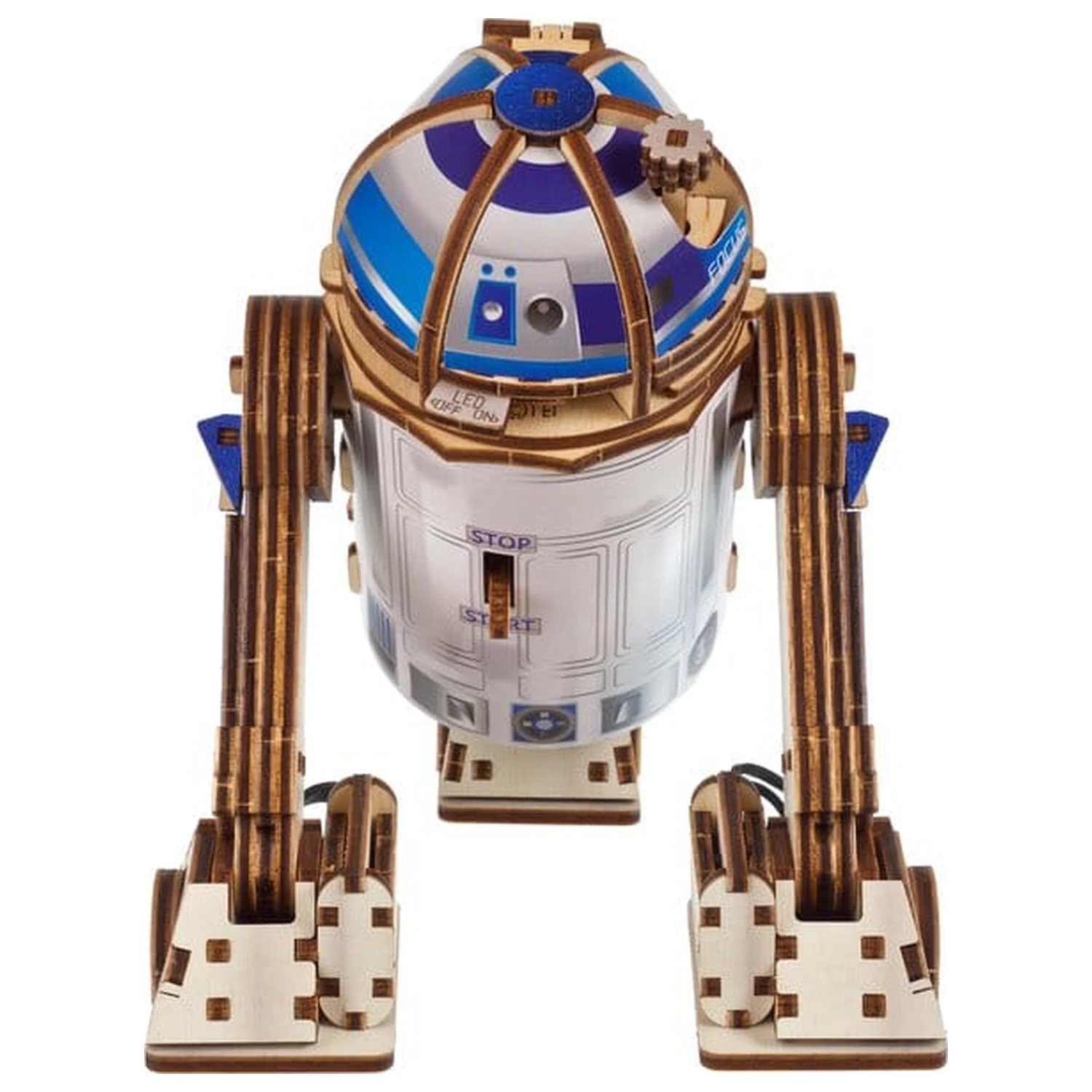 Star Wars 3D Drevené puzzle R2-D2 produktová fotografia
