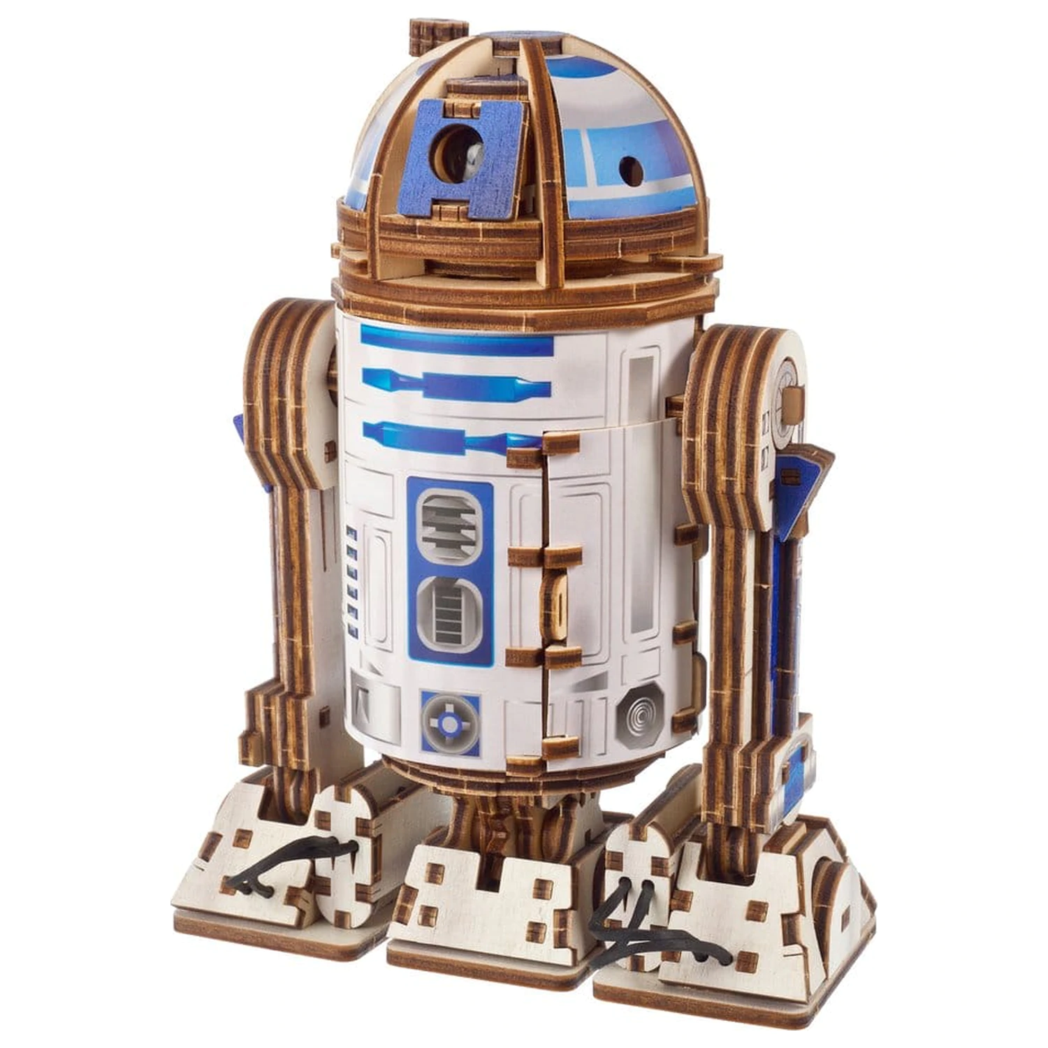 Star Wars 3D Drevené puzzle R2-D2 produktová fotografia