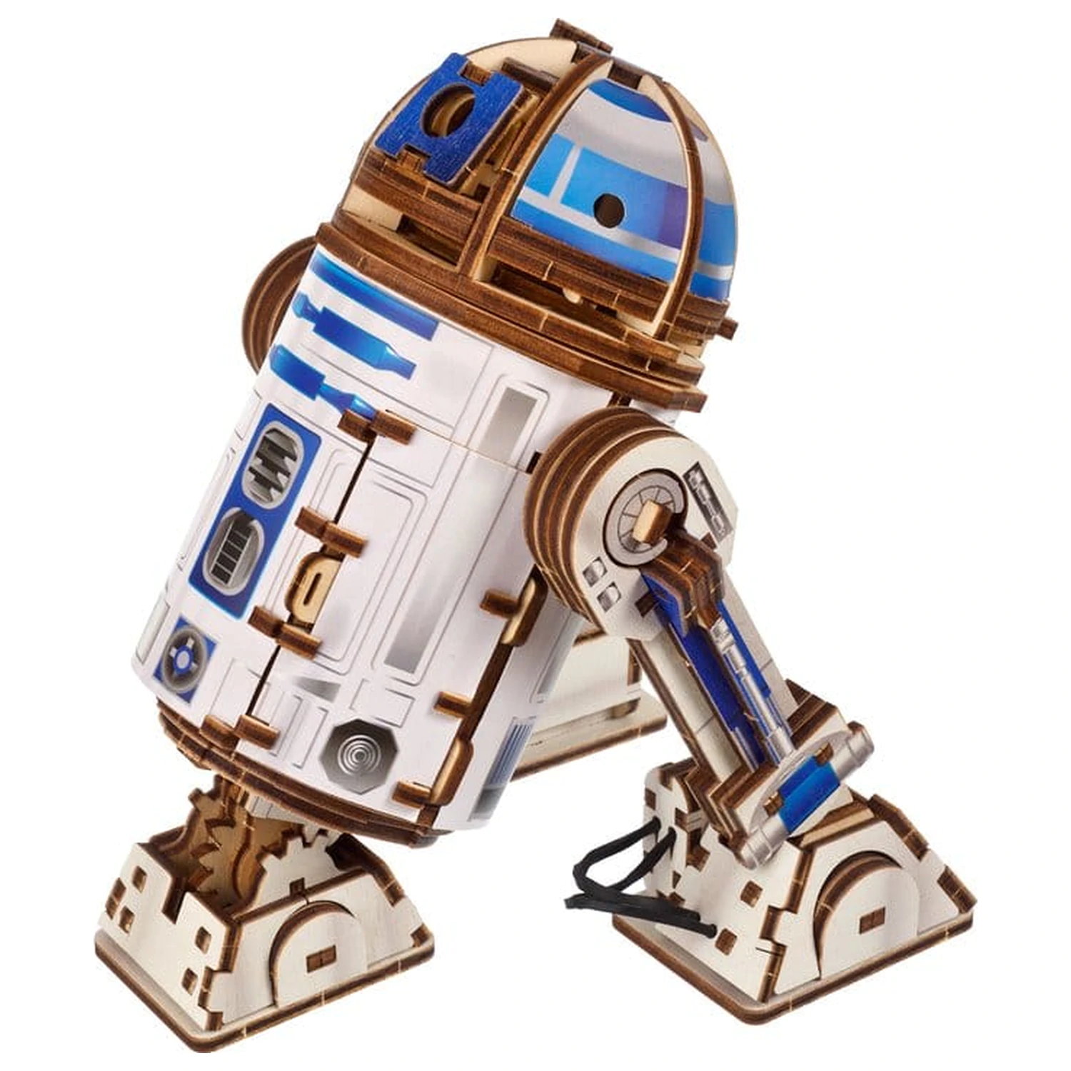 Star Wars 3D Drevené puzzle R2-D2 produktová fotografia