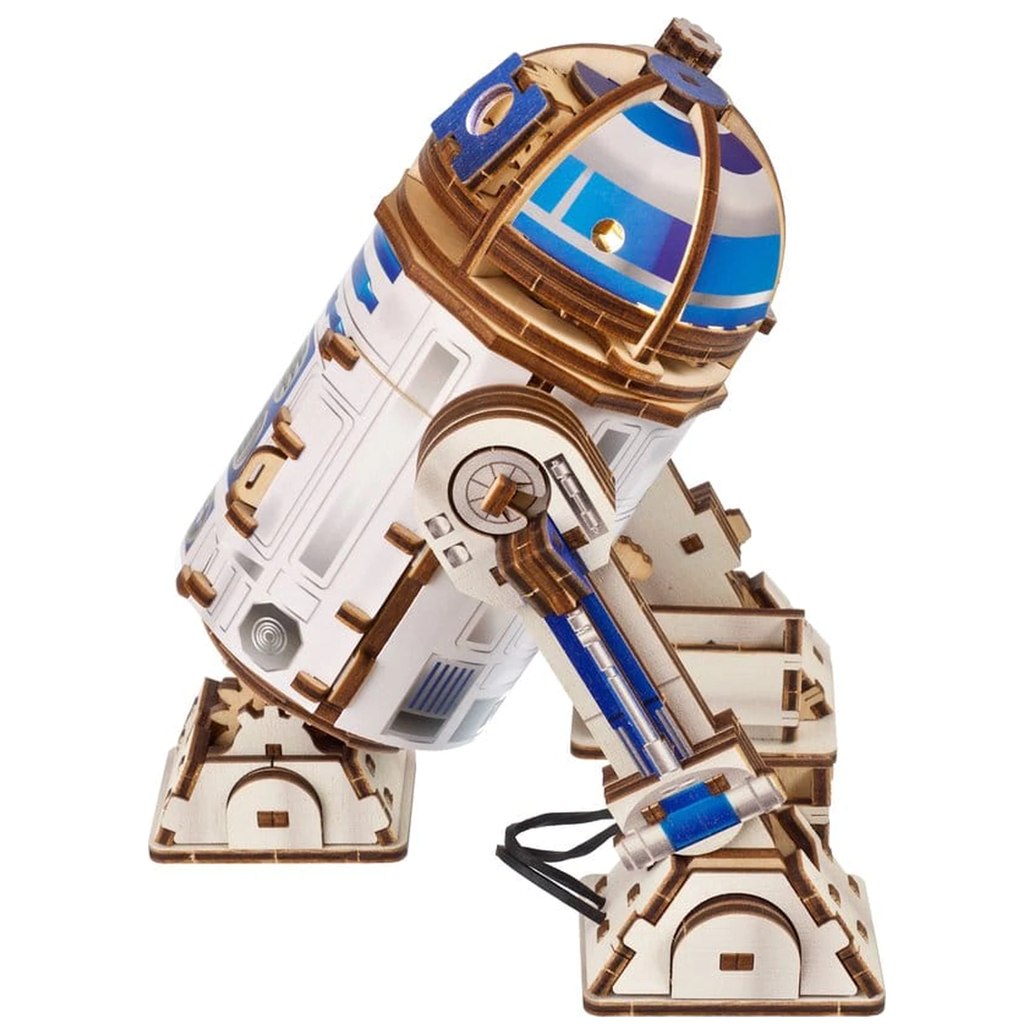 Star Wars 3D Drevené puzzle R2-D2 produktová fotografia